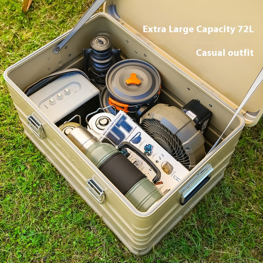 The "Overland" Premium Aluminum Gear Box | Heavy-Duty Storage