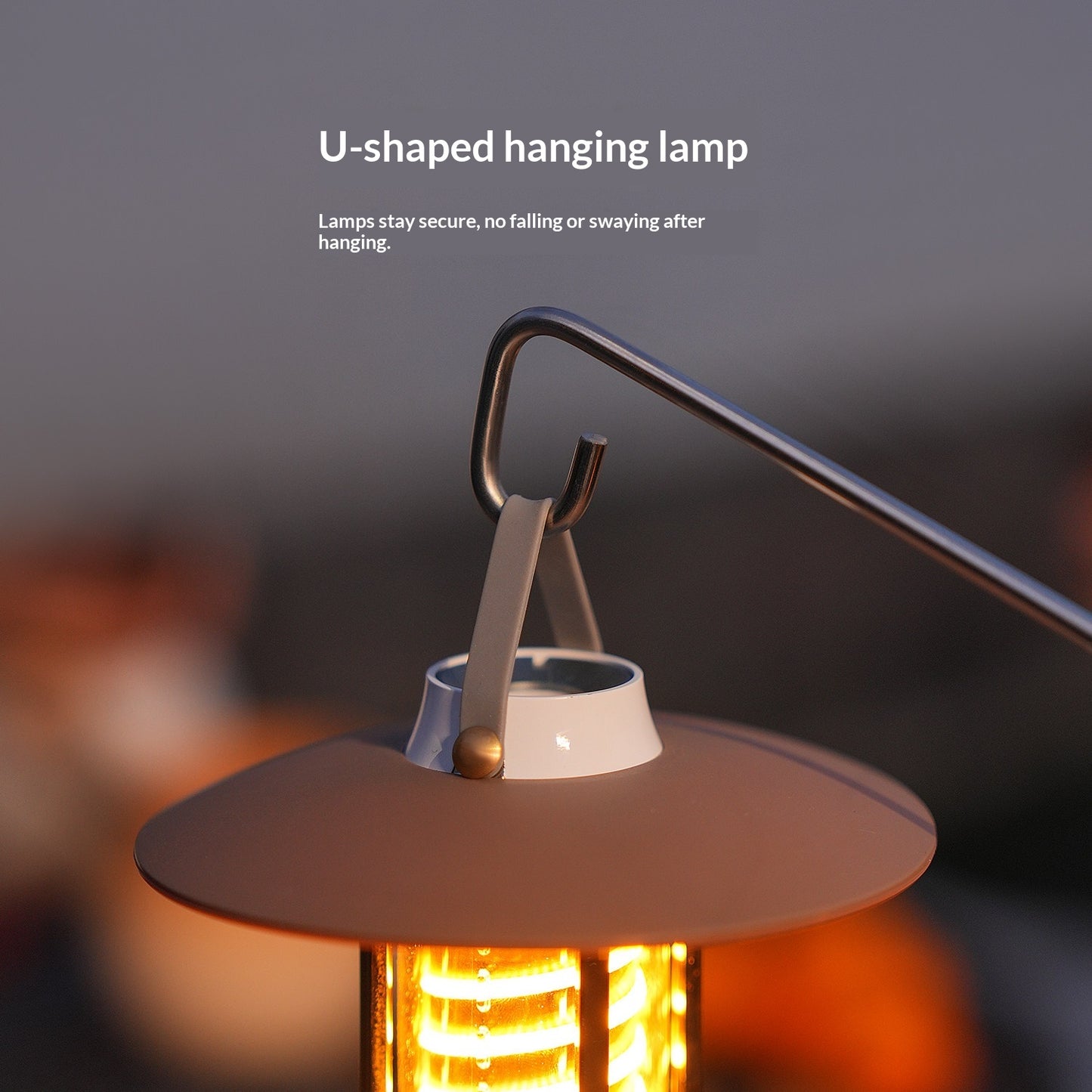 The "Lumina" Walnut Desktop Lantern Stand | Premium Glamping Aesthetic