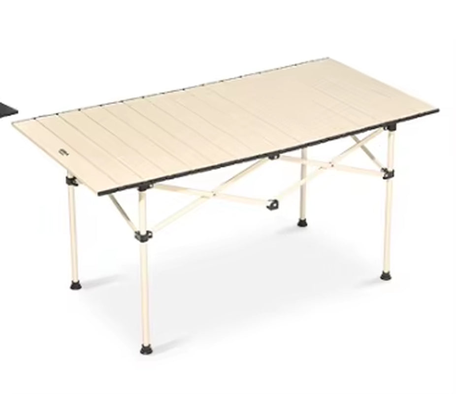 Carbon Steel Camping Outdoor Foldable Table Portable Lightweight 2-Seater Picnic Outdoor Furniture