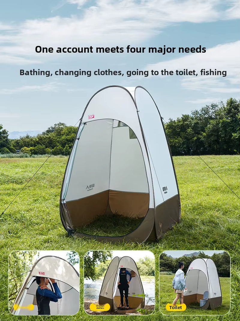 Outdoor One Bedroom Four-Season Toilet Bath Tent Portable Oxford Fabric Swimming One-Person Camping Shower Changing Clothes