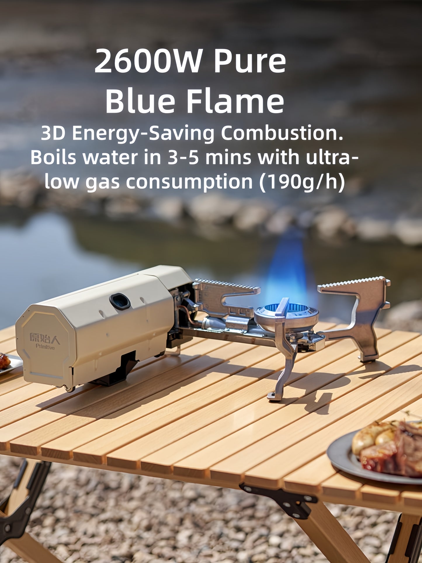 The "Nomad" Transforming Cassette Stove | 2600W Ultra-Compact Design