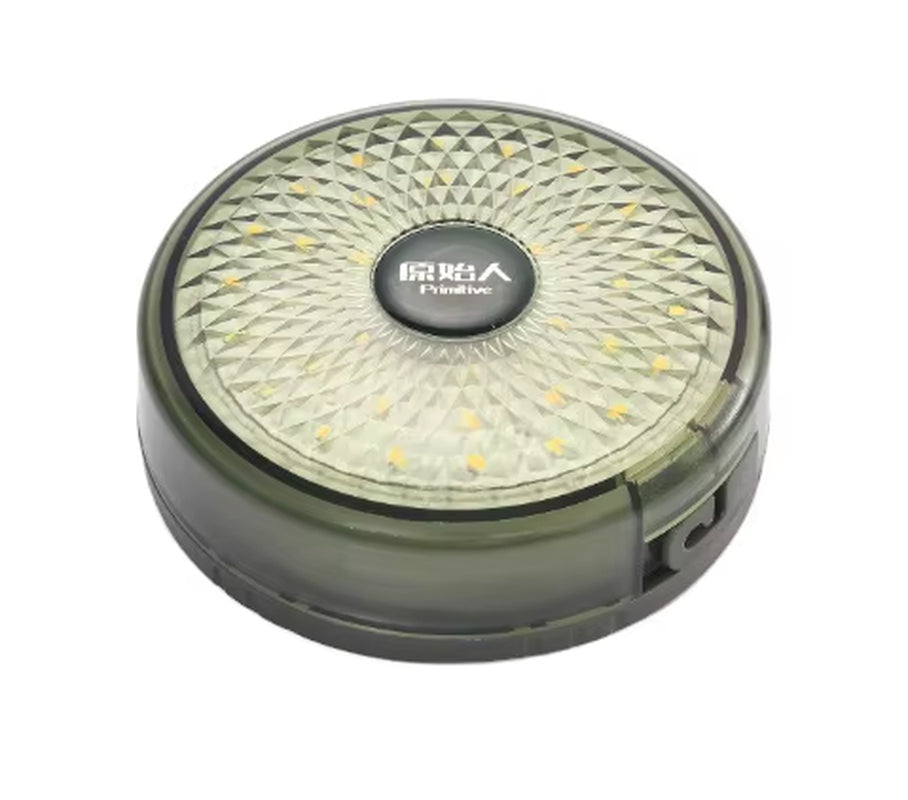USB Rechargeable Waterproof Camping Lamp Outdoor Lighting Long Endurance 4 Hours Portable Storage String Lamp Roll-Up Design