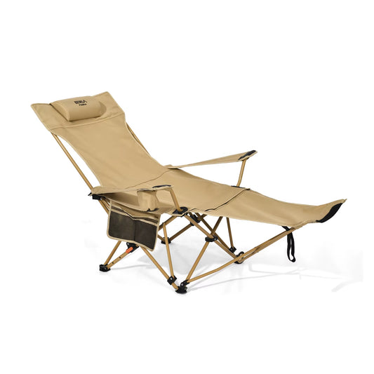 Modern Outdoor Folding Chair Portable Camping Beach Garden Hiking Moon Chair Office Lunch Break Fishing 600D Oxford Cloth Iron