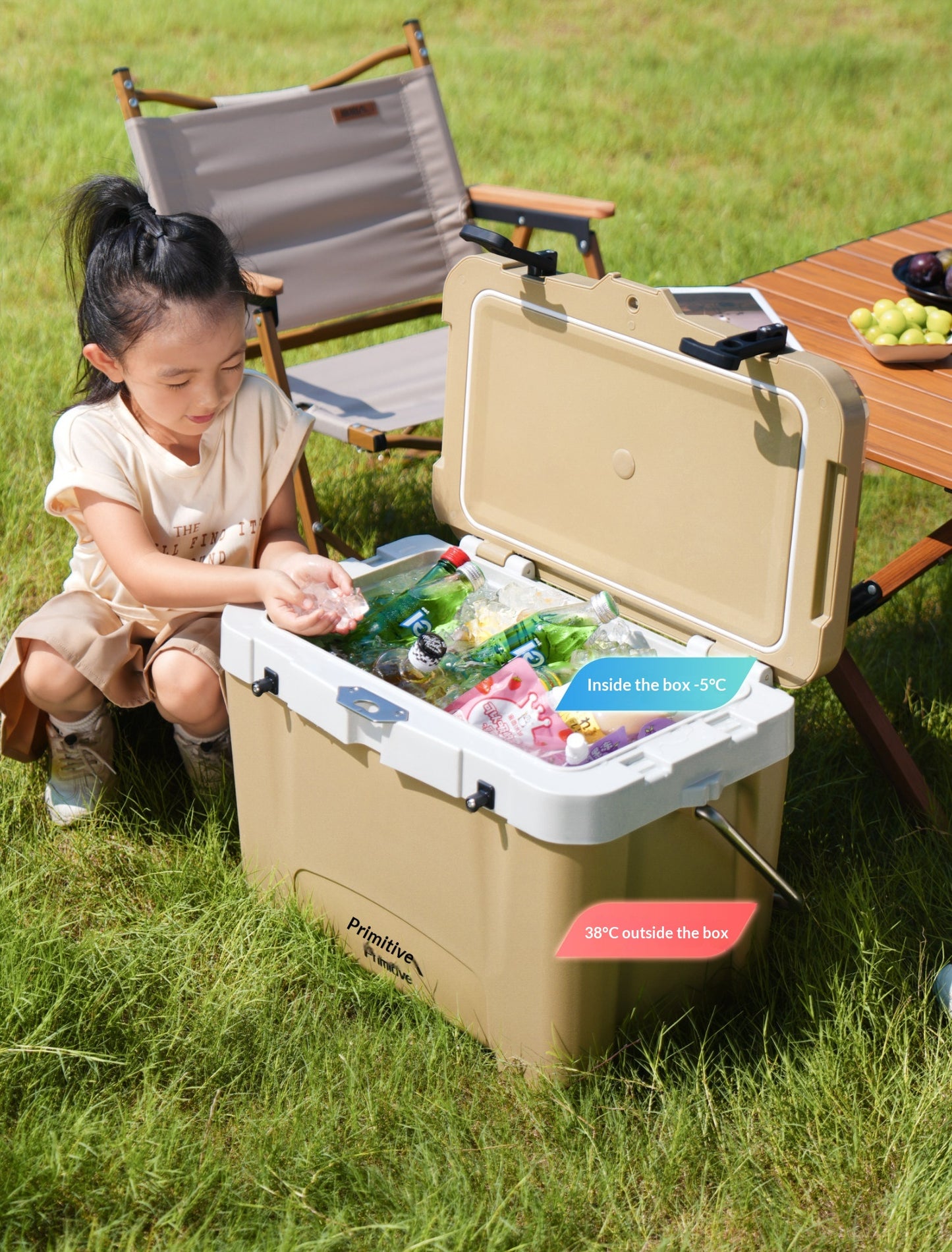 The "Mammoth" 26L Heavy-Duty Hard Cooler | 72-Hour Ice Retention