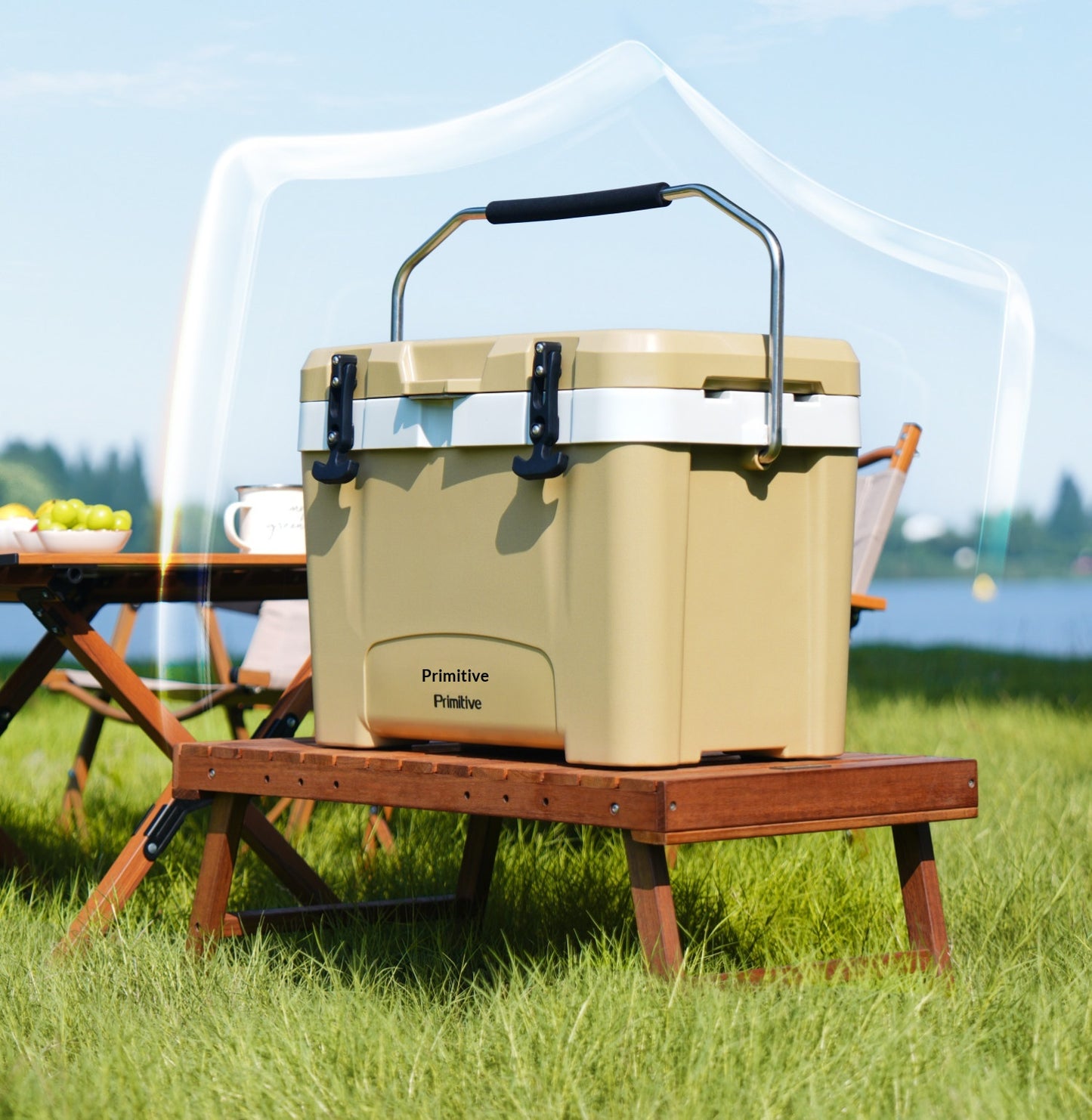 The "Mammoth" 26L Heavy-Duty Hard Cooler | 72-Hour Ice Retention