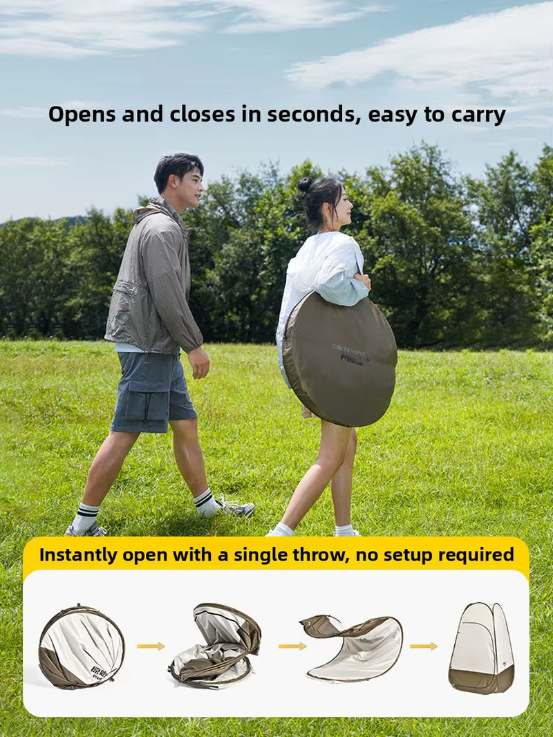 Outdoor One Bedroom Four-Season Toilet Bath Tent Portable Oxford Fabric Swimming One-Person Camping Shower Changing Clothes